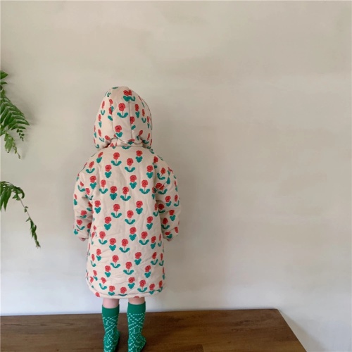 Babymädchen WinterbekleidungThicked Hoodie Jacke