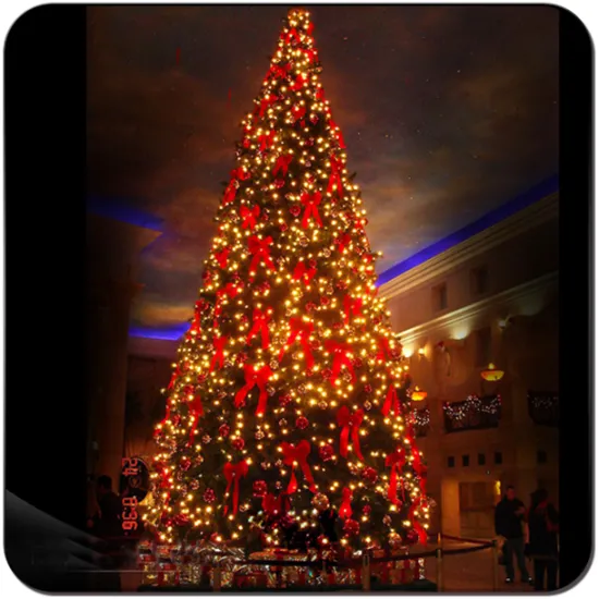 Giant Christmas Tree Imágenes De Stock