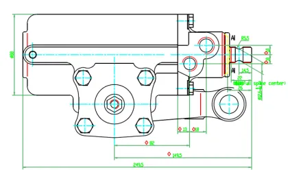 Mitsubishi SUV Pickup Vehicle Power Gear Box