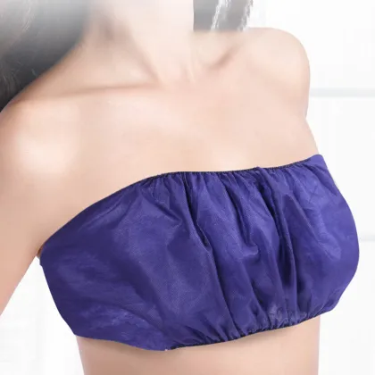 Hot Sale Spa Beauty Salon Disposable PP/SMS Non Woven Underwear Bra Fashion Massage Disposable Bra