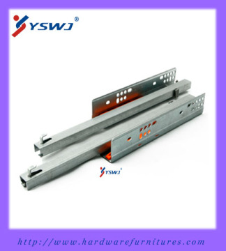 Concealed  Drawer Slide 2-Fold Rail  One-touch Soft Closing Drawer Slide YS720F