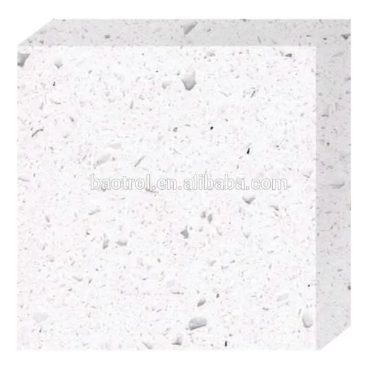 Hard enough 15mm artificial quartz/quartz stone slab/colored quartz stone