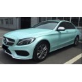 Adhesive Glossy Macaron Sky Blue Car Wrap Film