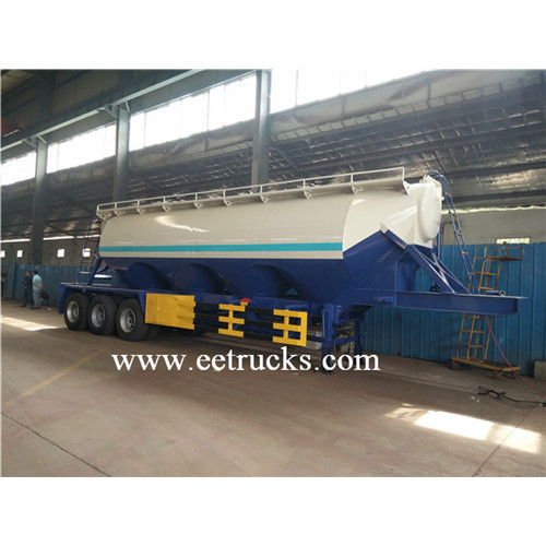 35-60 CBM Tri-eixo Bulk Cement Trailers