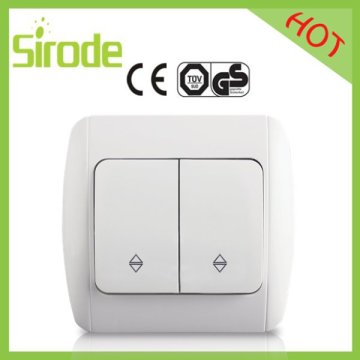 Electrical Lighting of Wall Push Button Switch Double