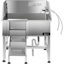 pet bathtub for dogs Pet Grooming Tub Dog Bathtub Stainless Steel Factory