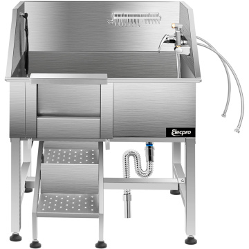 pet bathtub for dogs Pet Grooming Tub Dog Bathtub Stainless Steel Factory