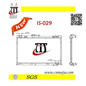 auto spare parts for plastic radiator