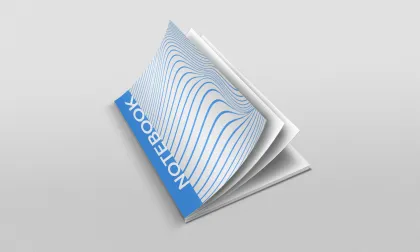 Custom notebooks with logo