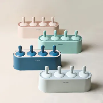 BPA-Free Funny Frozen 6-Fish Popsicle Mold - Reusable Silicone Ice Pop Maker