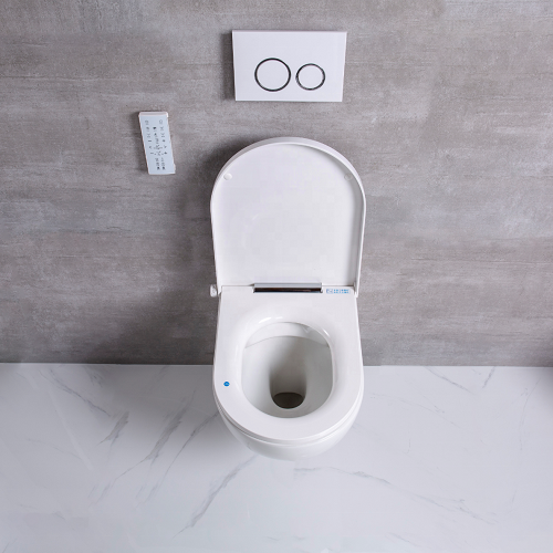 Fusher à vapeur de toilette Nouveau modèle mur de toilettes intelligentes suspendues