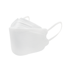 Máscara protetora descartável em forma de peixe