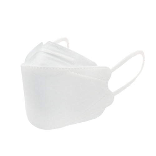 Máscara protetora descartável em forma de peixe