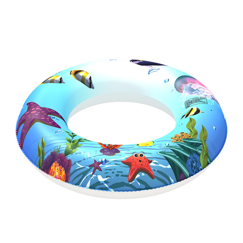 Inflatable Cup Holder Ocean aniaml swim ring inflatable tube Manufactory