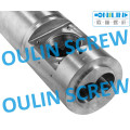 Amut Twin Parallel Screw and Cylinder for PVC Plate