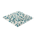 Colorido mosaico backsplash azulejo vidrio piso piso