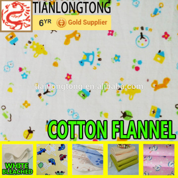 flannel fabric/minion flannel material/cotton flannel fabric