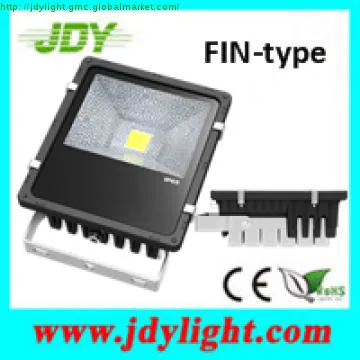 FIN Aluminum IP65 50W LED Floodlight