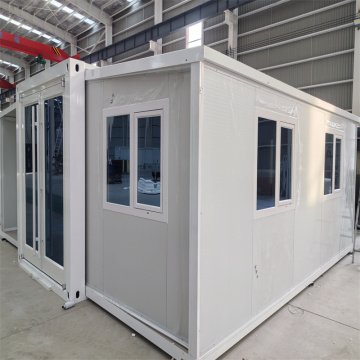Containerized double-wing 20ft 40ft prefab house