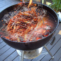 Roestvrijstalen barbecue grill mand