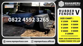 Rubber Fender V di Singkawang