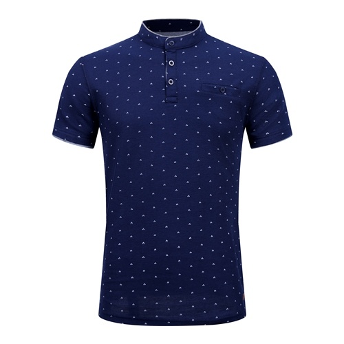 Custom Design Breathable Printed Mens Polo Golf Shirt