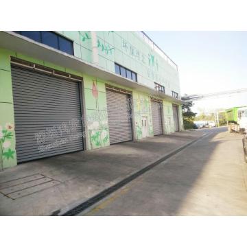 Ijubane eliphakeme le-roller shutter umnyango nge-aluminium