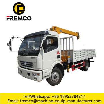 Truck Mounted Crane with Self Tipping Box