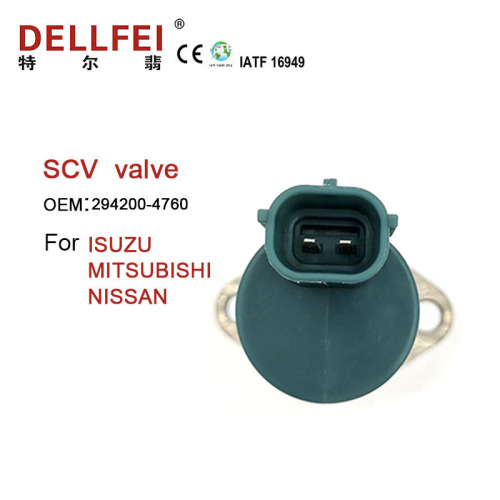 Suction control valve 294200-4760 For ISUZU lifespan