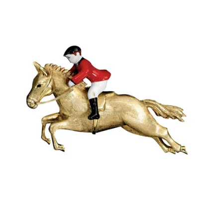 Vintage knight pendant necklace Christmas necklacef4