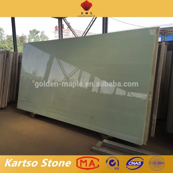 China super polished marble micro crystal big stone slab in new color
