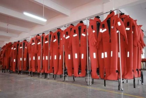 Immersion suits with marine thermal protective aid for sales