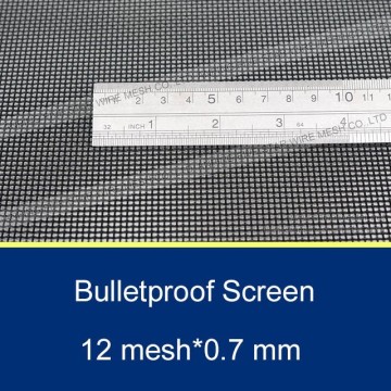 14mesh*0.6mm stainless steel bulletproof protection mesh