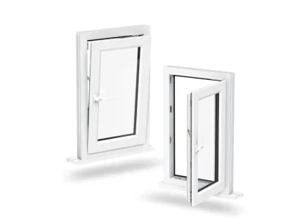 French Vinyl Casement House PVC Windows for House