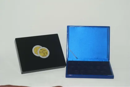 high quality wooden coin box / coin saving box