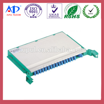 19 Inch Optical Fiber SC 1*16 Tray Splitter