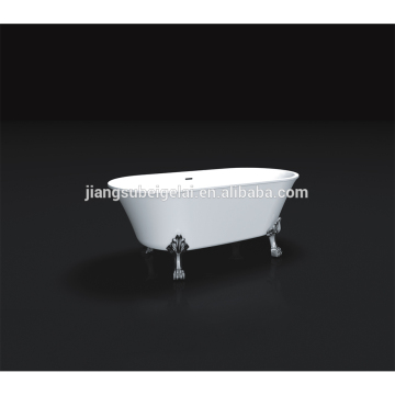 acrylic shower bath tub classic bathroom soaking bath tub