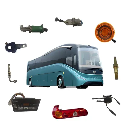 OEM Higher Golden Dragon Bus Lights and Accessories - King Long Bus Parts Wholesale