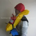 Morski sprzęt do ratowania ratowania pianki przezroczysty kaptur LifeJacket