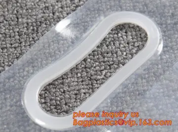 rice bag with handle, vacuum package plastic handle composite rice bags, Die cut handle storage rice bag