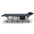 Cama de camping ajustable de metal plegable individual de alta calidad