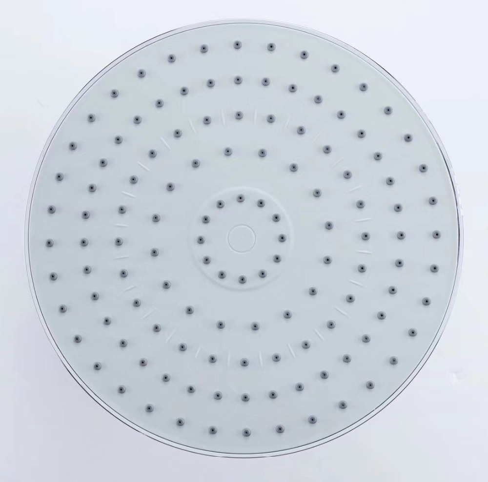 hygienic flat rain mist shower head