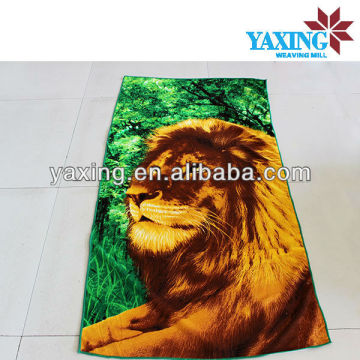 Active printed beach towel