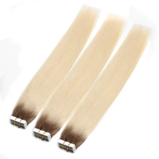 T1B/613# New Design Private Label 100% Human Hair Virgin Cheap Tape Hair Extensions