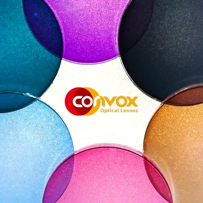 CONVOX Photochromic Gray Brown Pgx Pbx Blue Block 1.56 Optical Lenses