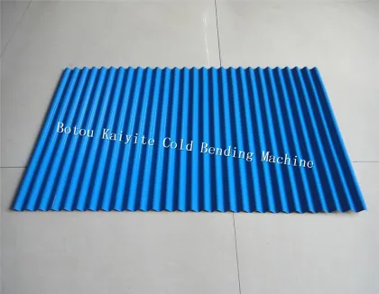 Wave Profile Corrugation Roll Forming Machine