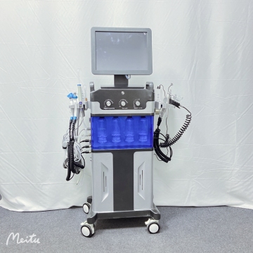 12-in-1 Hydra Diamond Dermabrasion Machine untuk pembersihan kulit &amp; menggosok