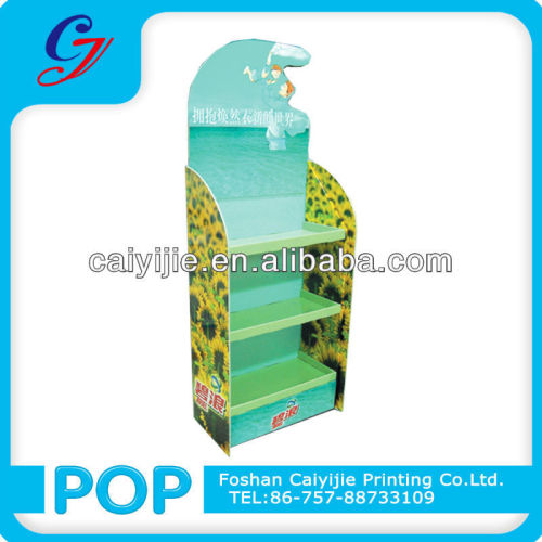 deft design retail supermarket alloy floor cardboard wheel display stands for stationery essential ,alloy or books alarming came