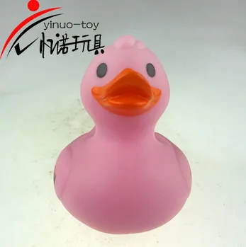 Pink Rubber Bath duck Toy