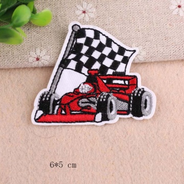 Patch Kereta Applique Anak Sulaman Kartun